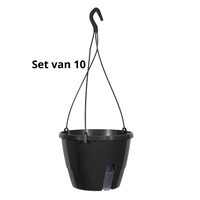 Set van 10 - Hangpot met waterreservoir