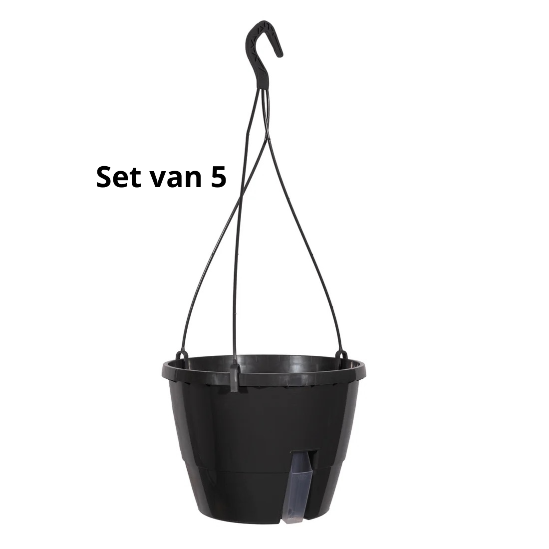 Set van 5 - Hangpot met waterreservoir