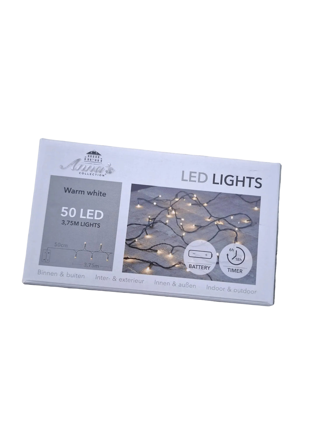 Led verlichting voor Kerstwandhanger