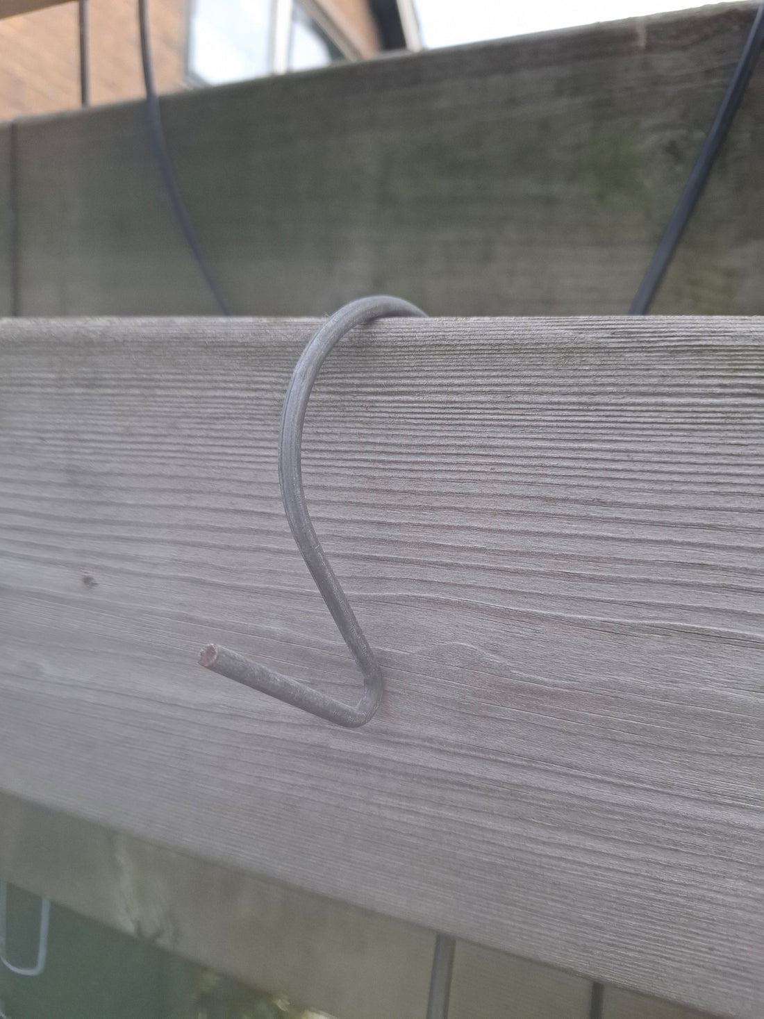 Wandhanger haak schutting